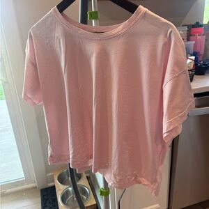 Cates crop boxy tee
